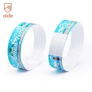 Tùy chỉnh giấy dây đeo cổ tay in ấn dùng một lần Tyvek dây đeo cổ tay giấy Vòng đeo tay vé dây đeo cổ tay cho các sự kiện bên câu lạc bộ đêm - Product Image 6