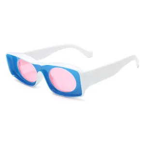 2021 Mode Luxus quadratische Sonnenbrille für Frauen Männer Coole beliebte Marke Designer Sonnenbrille UV400 Brille