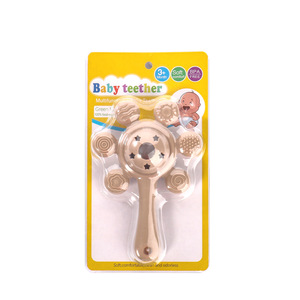 Juguete de Dentición de Silicona Suave con Logotipo Personalizado, Colorido, con Forma de Noria, para Bebés, Seguro para 24 Meses, para Entrenamiento de Agarre - Product Image 2
