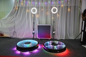 <span class=keywords><strong>Kit</strong></span> de carcasa de cabina de vídeo Premium 360-Generador de contenido de redes sociales de cámara lenta 4K para teléfonos inteligentes Cámaras iPad Eventos - Product Image 3