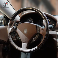 T-carbon remplacement type voiture intérieur volant changement de vitesse palette manette de vitesse pour maserati GT Auto accessoires