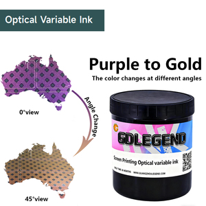 Gdlegend Độ tương phản cao màn hình in ấn quang học biến mực cho ID thẻ an ninh in ấn với F8 màu xanh lá cây để màu xanh chống forgeryovi - Product Image 3