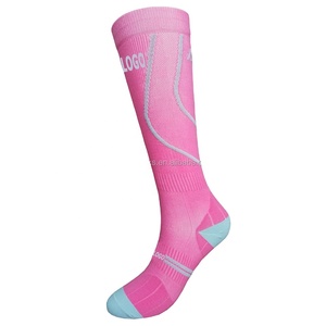 Faire ma propre <span class=keywords><strong>course</strong></span> d'entraînement et de récupération Chaussettes de <span class=keywords><strong>compression</strong></span> unisexes montantes sans couture au genou - Product Image 6