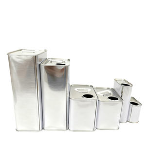 China Best 200ML-5L Latas cuadradas de metal vacías con tapas Mango personalizable utilizado para aceite de alimentos Aceite de oliva Contenedor de aceite de colza - Product Image 2
