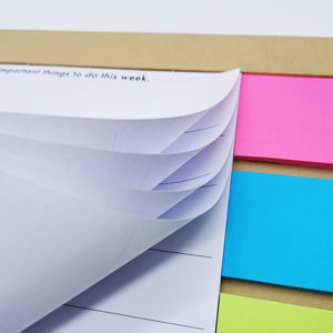 Ufficio Per Fare La Lista di Stampa Personalizzata Penna Promozionale Ed È Inviato Note Appiccicose Blocchetto Per Appunti Set - Product Image 4