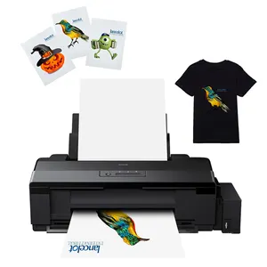 Chinese A3 Dtf Digitale Inkjet T-shirt Drukmachine 6 Kleur Ep 1800 Digitale Inkjet Printer