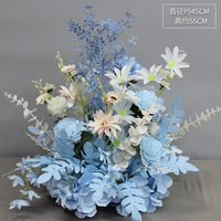 LE-307 Kant-en-klare Kunstbloemenarrangement, Kunstbloemen centerpiece voor etalage, winkel & café decoratie