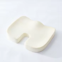 Coussin de siège de chaise de bureau de voiture amovible confortable orthopédique de haute qualité pour le soulagement de la douleur du coccyx
