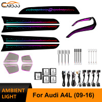 Luz Ambiental Dinámica Cardoo A4 para Audi A4 A5 B8 2009-2016, Actualización de Iluminación Ambiental Interior del Coche, Luz Decorativa para la Consola Central