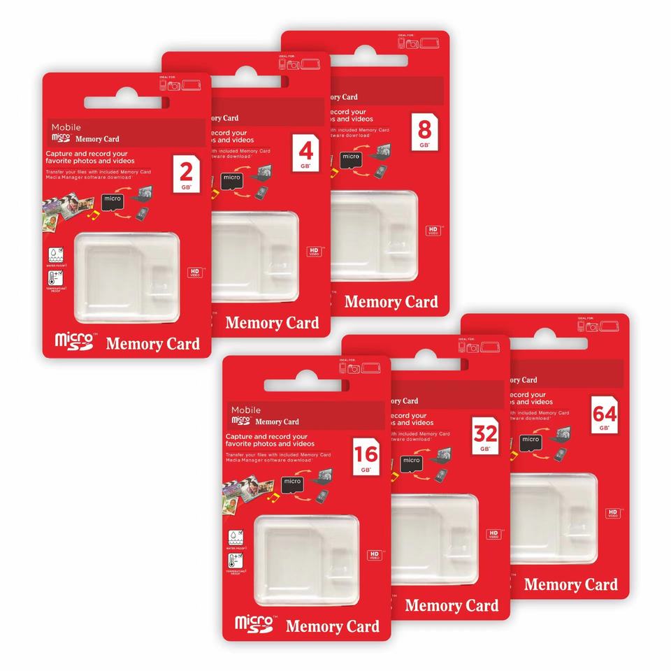 Quality SD Card Packaging - Blister Pack for Memory Cards