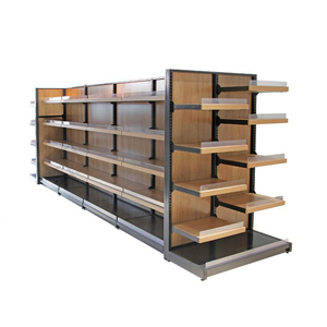 Góndola-estante de Metal <span class=keywords><strong>para</strong></span> aperitivos, estantería de doble cara <span class=keywords><strong>para</strong></span> supermercado - Product Image 4