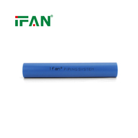 Matériaux de plomberie personnalisés IFAN, tube en polypropylène PPR de 25 mm, tube en plastique à fusion à chaud, acier inoxydable