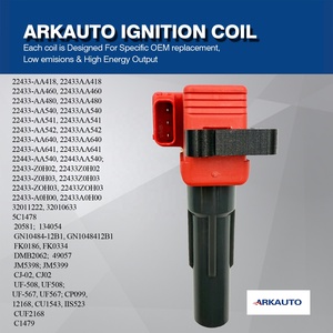 Bobina de Encendido de Alto Rendimiento ARKAUTO UF508 22433-AA418 para SAAB 9-2X SUBARU BAJA FORESTER IMPREZA LEGACY <span class=keywords><strong>OUTBACK</strong></span> 2.5T EJ25 - Product Image 4
