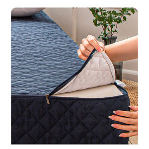 Protège-Matelas Amovible en Coton à Fermeture Éclair Taille King - Product Image 1