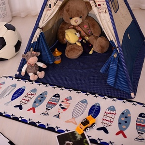 Tentes jouets <span class=keywords><strong>tipi</strong></span> Camping tente extérieure <span class=keywords><strong>adulte</strong></span> <span class=keywords><strong>tipi</strong></span> Canop <span class=keywords><strong>intérieur</strong></span> blanc bleu jouer enfants <span class=keywords><strong>tipi</strong></span> tente - Product Image 6