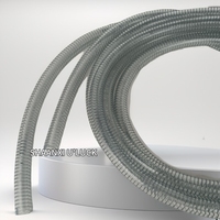 Tuyau d'aspiration en PVC renforcé de fil d'acier spiralé transparent 1 1,5 2 3 4 pouces 25 38 50 75 100 mm pour transfert d'eau par pompe