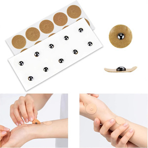 Patchs magnétiques, perles magnétiques, pierres magnétiques, acupuncture, acupuncture auriculaire, feuilles magnétiques pour points d'acupuncture corporels, points d'acupuncture - Product Image 2