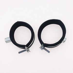 2025 kim loại mới một vít cố định M8 + 10 kẹp ống bằng cao su mềm và hai ốc vít bên của ống móc áo ống M8 - Product Image 6