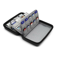 Boîte de rangement portable pour cartouches de jeu 72-en-1, boîte de rangement rigide pour cartes pour Switch, 3DS, 2DS Console