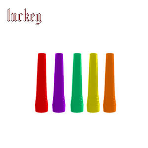 Embout buccal jetable noir de 58 mm pour accessoires de nébuliseur, embouts de chicha colorés pour <span class=keywords><strong>clearomiseur</strong></span> - Product Image 3