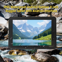 Tablet PC Industrial Resistente con Pantalla Táctil de 8 Pulgadas con Certificación IP65, 4G, 5G, NFC, Windows, Android, CPU Intel para Drones