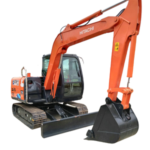 จัดส่งฟรี90% zx60 HITACHI เครื่องขุดขนาดเล็กมือสองจากญี่ปุ่น6ton ใบรับรอง EPA CE - Product Image 1