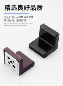 Accessoires de suspension pour armoires en fer et plastique PP, avec connecteurs d'angle deux-en-un, au design moderne et durable pour la connexion de meubles - Product Image 6