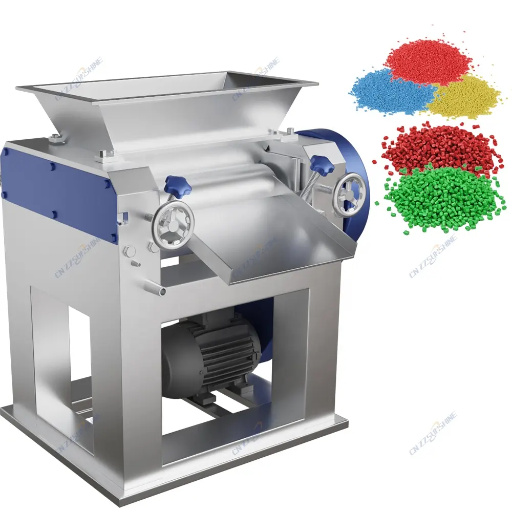 Drei-Roller-Mühle für Farbe/Tinte/Pigment/Komplettes Seifenstäbchen-Herstellungsgerät Kleine Linie/Anwendung einfacher Seifenherstellungslinie