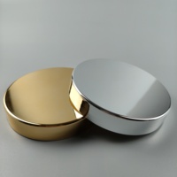 OEM Akzeptieren Sie kleine Mengen auf Lager 89mm Gold Farbe und Silber Schraub deckel für Kunststoff glas