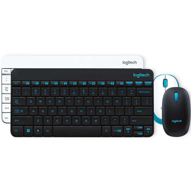 Logitech Original MK245 Black Office Computer Wireless Office Mouse and Keyboard Combo