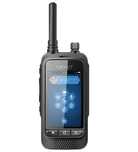 TEKONET D931 Dual Mode Long range IP67 Talkie Walkie POC DMR LTE 4G Walkie Talkie with Sim Card