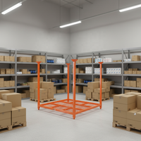 Étagères de rangement réglables de bonne qualité pour rouleaux de tissu, personnalisables, en métal robuste avec revêtement en poudre
