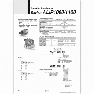 Lubricador de impulso SMC Pneumatics, piezas neumáticas de ALIP1000-01 - Product Image 1