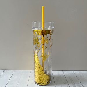 Vaso de Plástico de Doble Capa con Brillo, Cambia de Color, Regalo de Cumpleaños/Días Festivos, Vaso Publicitario, Opciones Multicolor, Diseño Portátil - Product Image 6