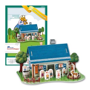 3D de espuma de papel niños historia de la <span class=keywords><strong>Biblia</strong></span> modelo Noahs Arca rompecabezas con 38 unids/caja - Product Image 5