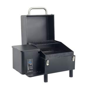 バーベキュー喫煙者大型ポータブル卓上木製ペレットグリルキャンプ用スマート温度PIDコントローラー付き - Product Image 5