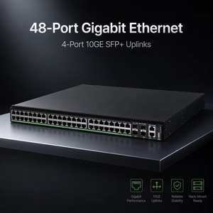 Switch H3C S5590-48T4XC-HI de 48 Puertos Gigabit, 4 SFP+ 10G, Switch de Agregación L3, 2.56Tbps, IPv6, VxLAN, IRF2 - Product Image 1