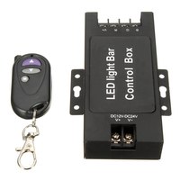 Controlador remoto para barras de luz LED Módulo de flash de luz diurna para automóvil con disparador estroboscópico y controlador de atenuación