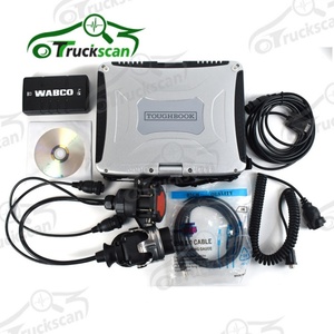 Système de diagnostic pour remorques et camions robustes, kit de diagnostic (WDI), interface de diagnostic pour camions et ordinateur portable CF19 - Product Image 1