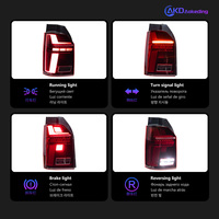 Feux arrière AKD pour Multivan T6 2015-2021, clignotants LED, feux de freinage, signal dynamique, DRL, accessoires automobiles