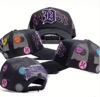 Gorras de Béisbol Personalizadas con Logo de Jesús, Gorras de 5 Paneles para Hombre y Mujer, Gorras de Visera Curva, Gorras de Gamuza con Cierre a Presión, Gorra Deportiva 31