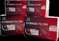 Filtre à seringue jetable de marque JINLONG utilisant une membrane en nylon équivalente PALL de 0,22 µm pour la filtration stérile en culture cellulaire