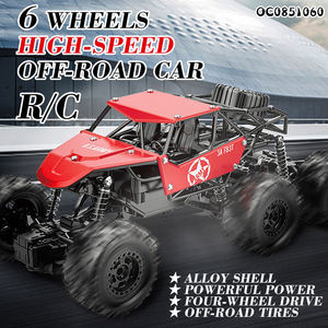Voiture <span class=keywords><strong>télécommandée</strong></span> tout-terrain <span class=keywords><strong>4x4</strong></span> haute vitesse, jouets en métal moulé sous pression, voitures télécommandées 1:14 pour les enfants de 6 ans - Product Image 2