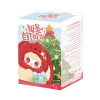 YY Authentique Série Yki Christmas Jingle Bells Figurine en Peluche Boîte Mystère Ornement Tendance Cadeau de Noël pour Filles