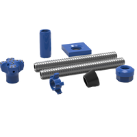 Nouvel Arrivage Barre d'ancrage autoperceuse galvanisée 40Cr haute performance à surface brillante pour la stabilisation des pentes