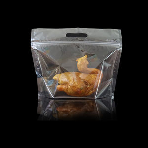 Bolsa <span class=keywords><strong>de</strong></span> Plástico Antivaho <span class=keywords><strong>de</strong></span> Grado Alimenticio para Pollo <span class=keywords><strong>Asado</strong></span>, Bolsa Transparente Personalizada <span class=keywords><strong>con</strong></span> Asa y Cierre Reutilizable para Empacar Alimentos - Product Image 2