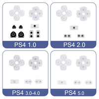 Tampons en silicone conducteurs GPD pour manettes PS2 - Pièces de réparation