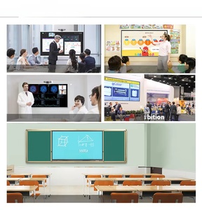 Hiseeview 55 65 75 Inch Wifi Touch Screen Clever Multi Writing <b>Smart</b> <b>Board</b> <b>Interactive</b> <b>Whiteboard</b> for Meeting - Product Image 6