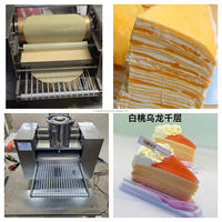 Machine à crêpes automatique à usage commercial, machine à mini-crêpes mille-feuilles, machine à crêpes à la mangue et au durian, machine à faire des rouleaux de printemps