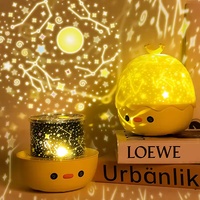 RTS usine enfants projecteur de veilleuse LED 360 lumière étoilée télécommande lampe de table avec haut-parleur de musique pour chambre de bébé